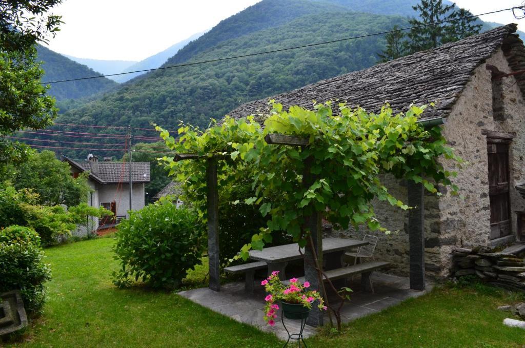 Hotel Garni Maggia Giumaglio المظهر الخارجي الصورة